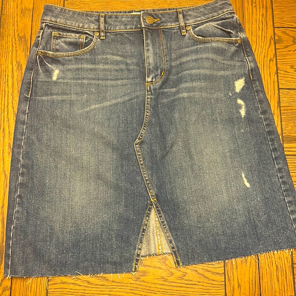 Loft Denim Skirt, Excellent Never Worn